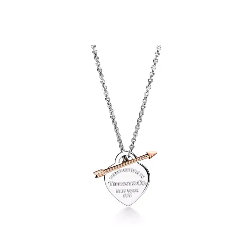 TIFFANY & CO. Return To Tiffany Collection 925 Sterling Silver Necklaces Women's Silver