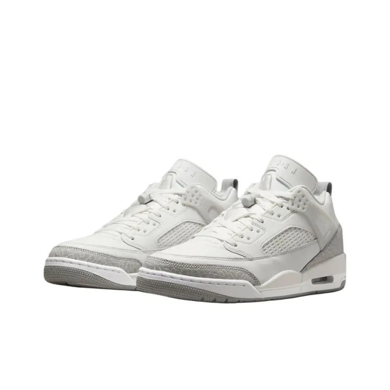 Air Jordan Spizike Low 'Summit White Metallic Silver'-2