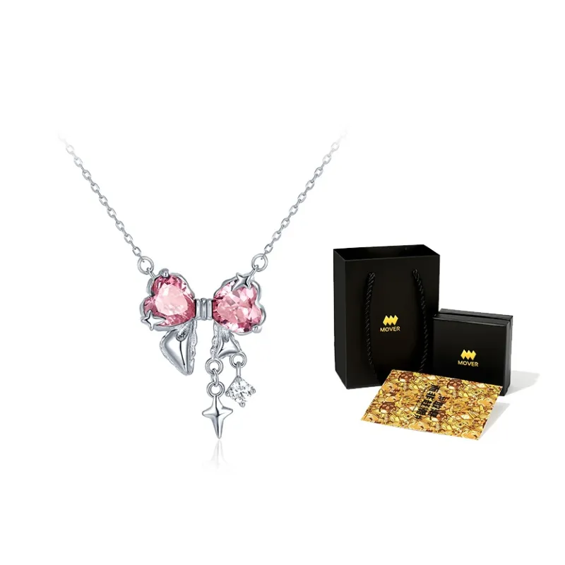 MOVER S925 Silver Necklaces Women's-4