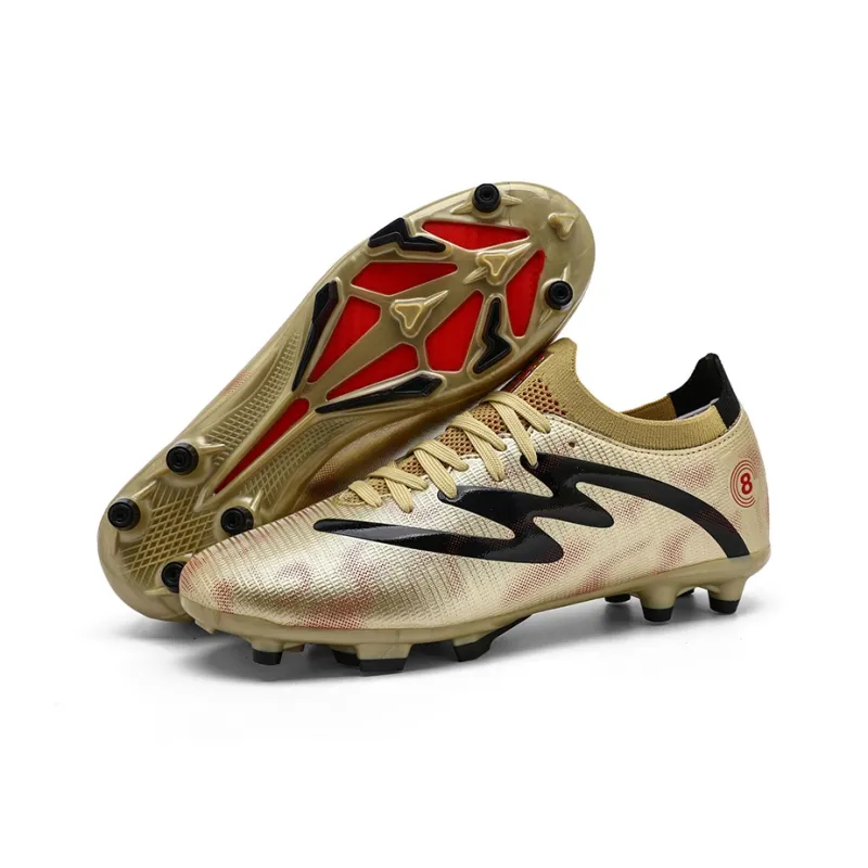 MEKY AG Rubber Short Studs Artificial Ground Breathable Coverage Soccer Shoes Unisex-2