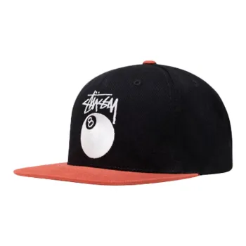 Stussy Twill Stock 8 Ball Cap
