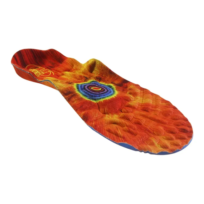 HAPENSS Foot Reflexology Meridian Moisture Wicking Deodorizing Insoles Men's-3