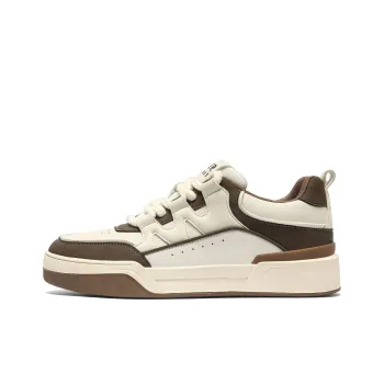JEEP SPIRIT Coverage Anti Slip And Wear Resistant Low Top Skateboard Shoes Men's Cuban Brown