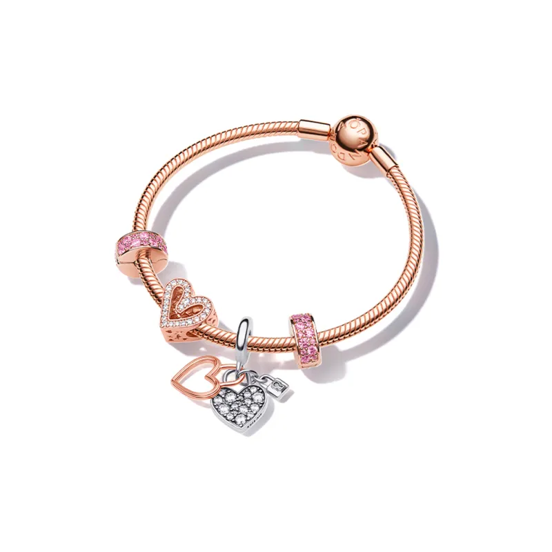 Pandora Bracelets Women's Rose Gold-0