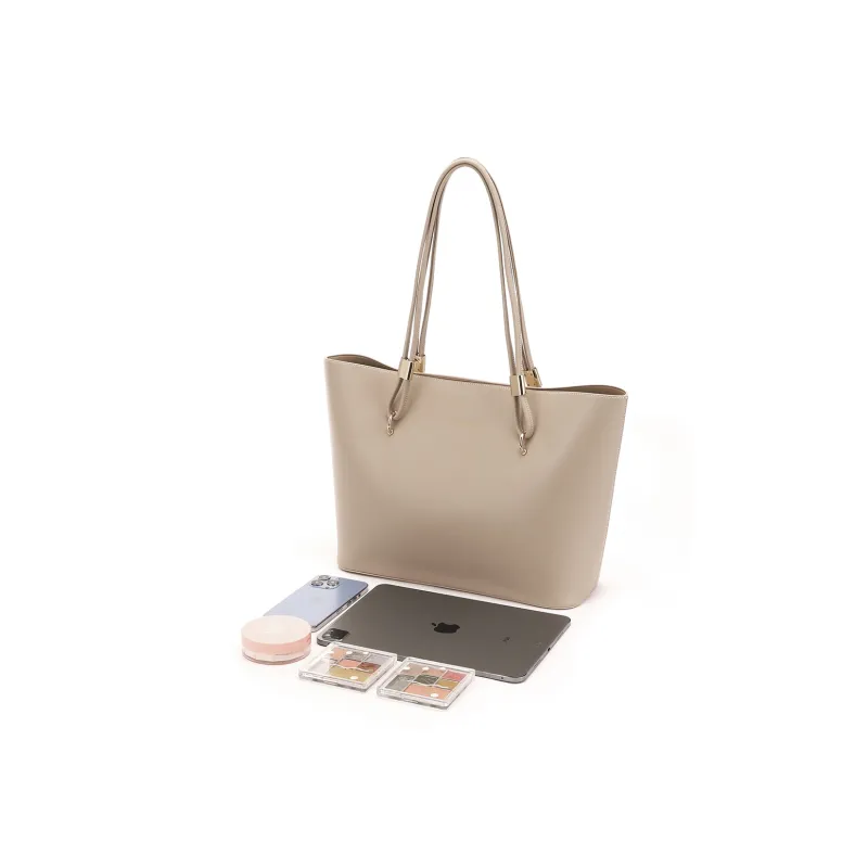 RED DRAGONFLY PU Commute, Shopping Bag, Tote Bag, Shoulder Bag Women's Black/Brown/Ecru-10