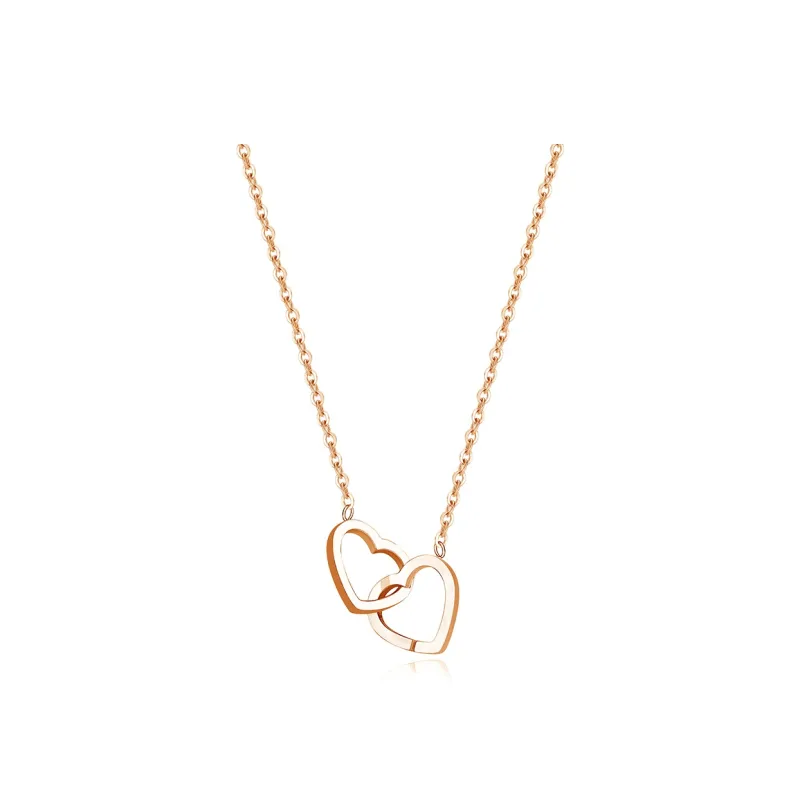 Asia Star Titanium Steel Necklaces Women's-3