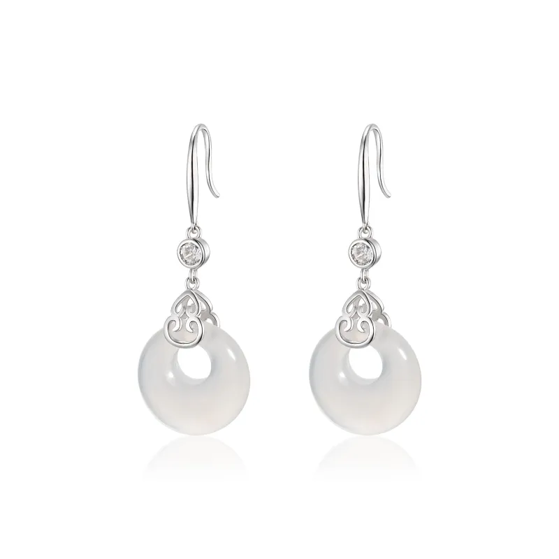 Jodie&Kevin Agate Jade Earrings Women's-1