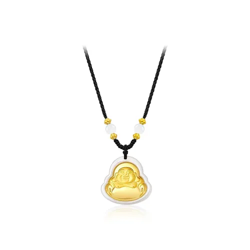 The Star of the Water Shell Jade Necklaces Unisex