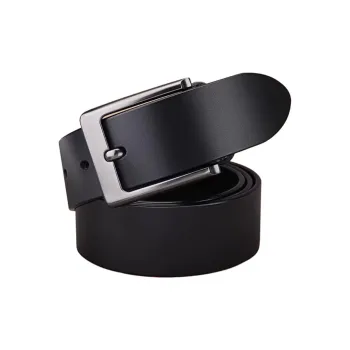 Warrior Cow Leather Leather Belts Men's 3.8cm
