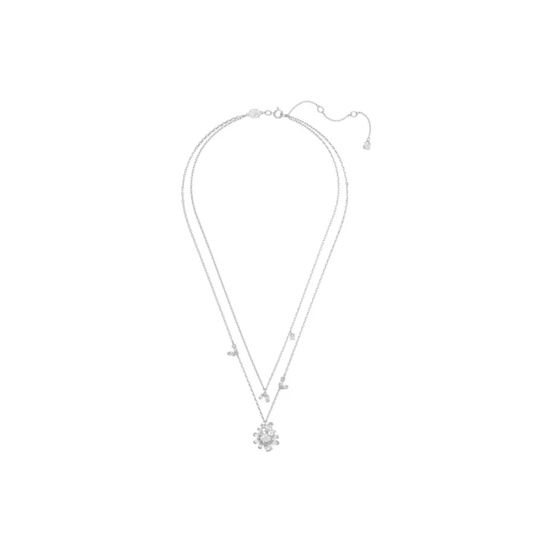 Swarovski Gema Silver Necklaces Women's-2