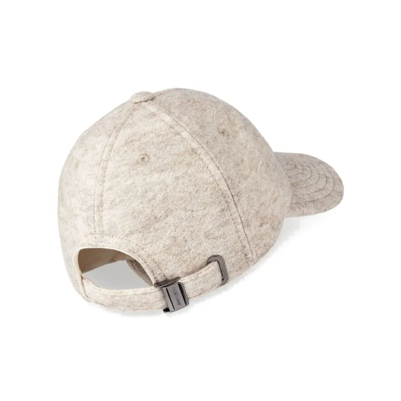 Jimmy Choo Paxy Bouclé-logo Baseball Cap-1