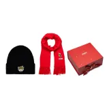 Black+Red Scarf