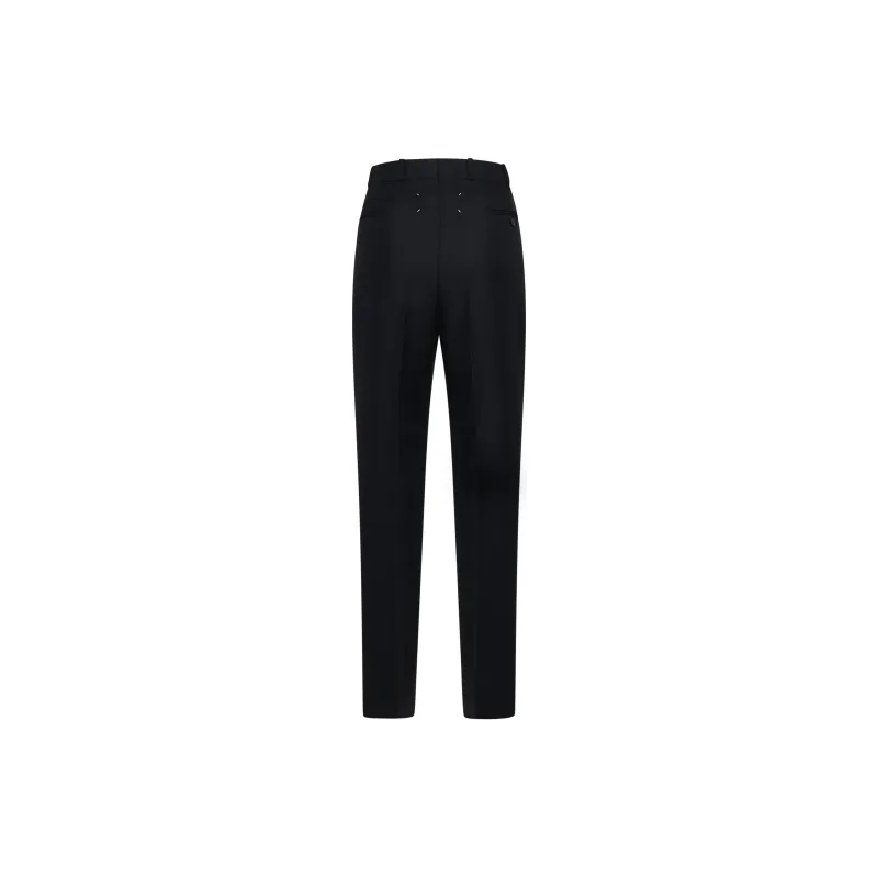 Maison Margiela Straight Leg Tailored Trousers-1