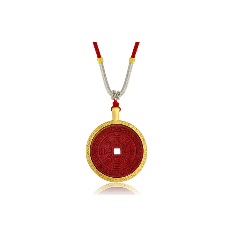 QUIET LOVE Cinnabar Necklaces Unisex-3