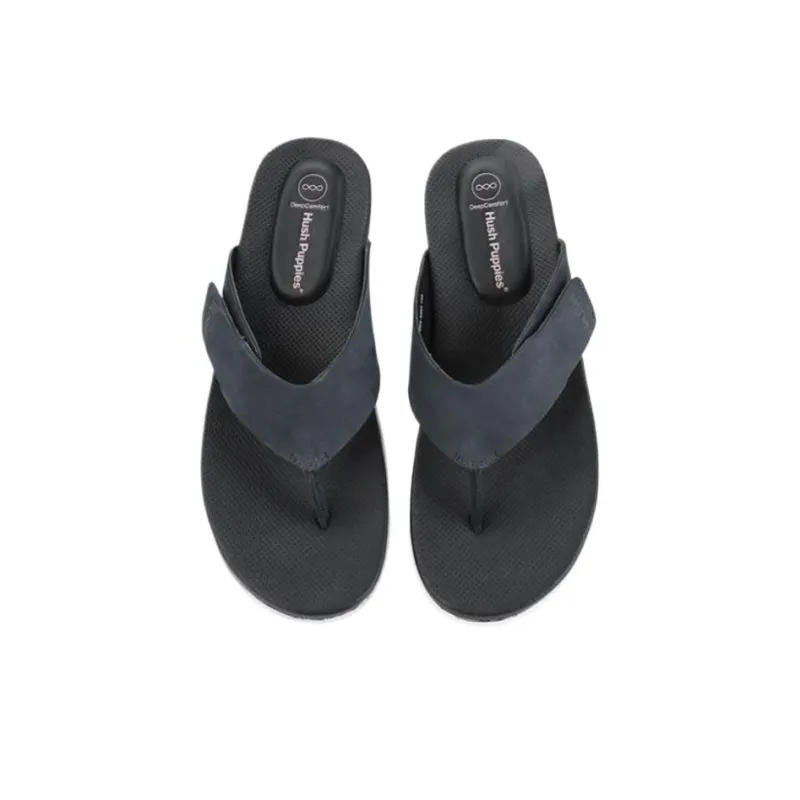 Hush Puppies Flip Flops Men's Black-3