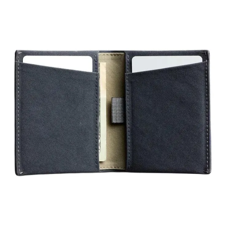 BELLROY Recycled Nylon Wallet Regular Unisex Asphalt Mist Gray-1