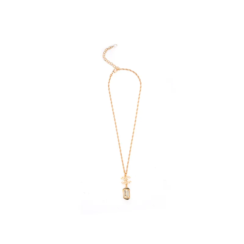 CHANEL Necklaces Women's Gold-2