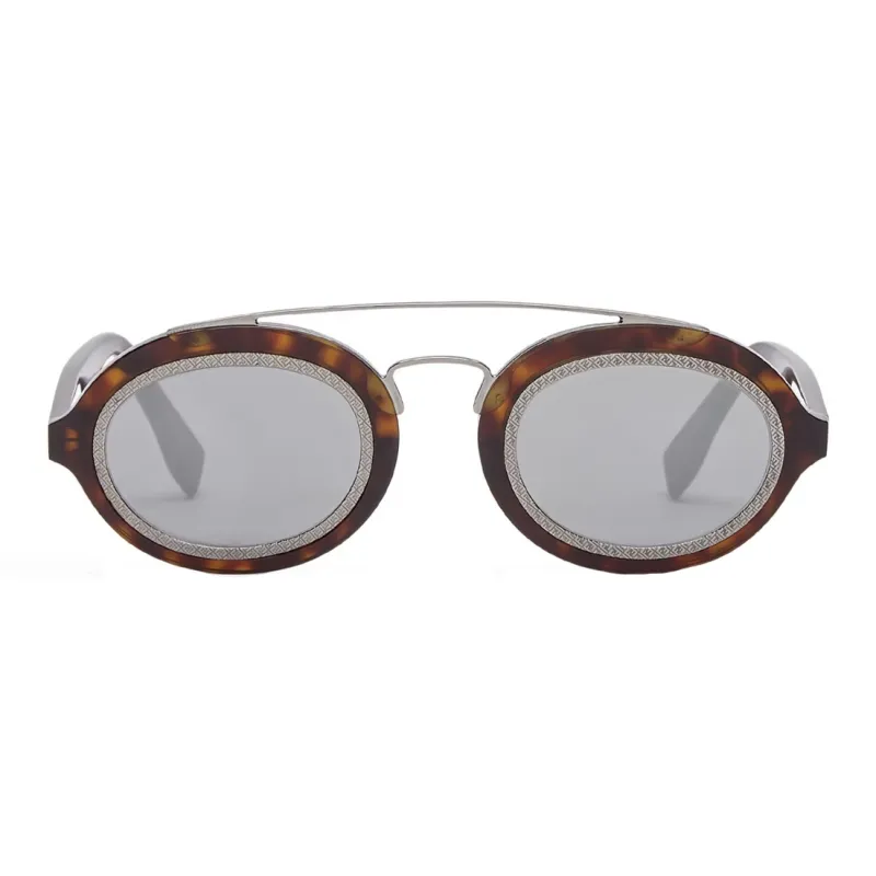 FENDI Sunglasses Men Brown-1