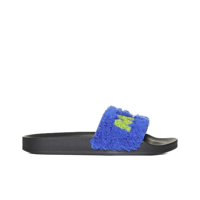 MARNI Logo Flat Slides-1