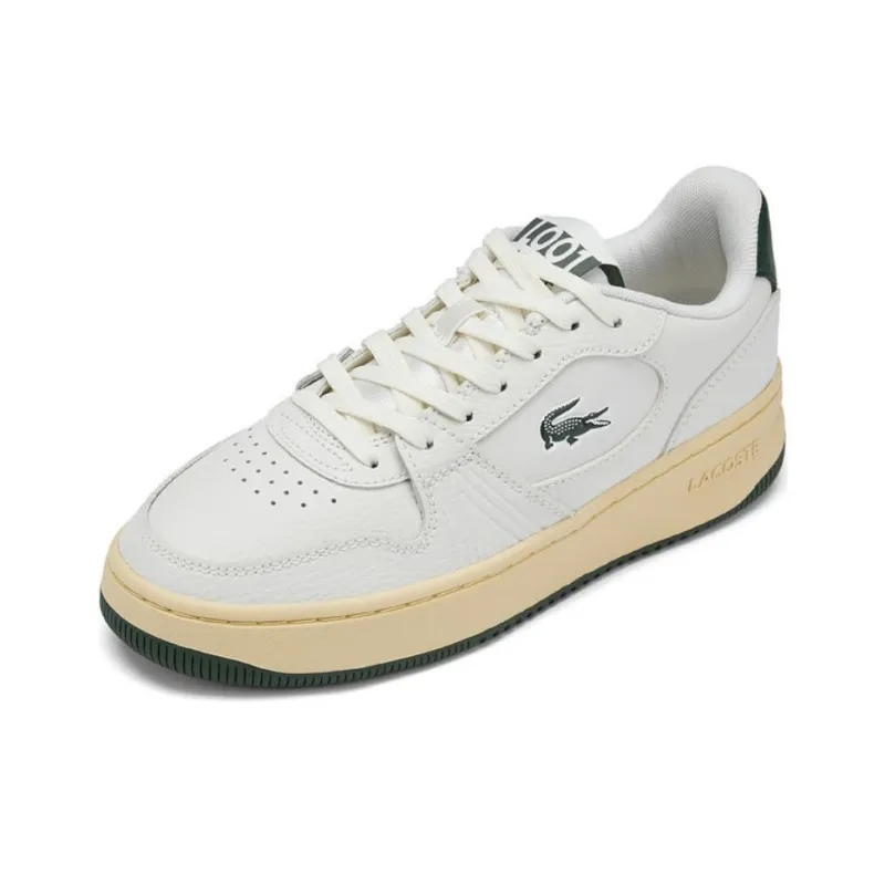 LACOSTE Low Top Skateboard Shoes Women's Ecru-1