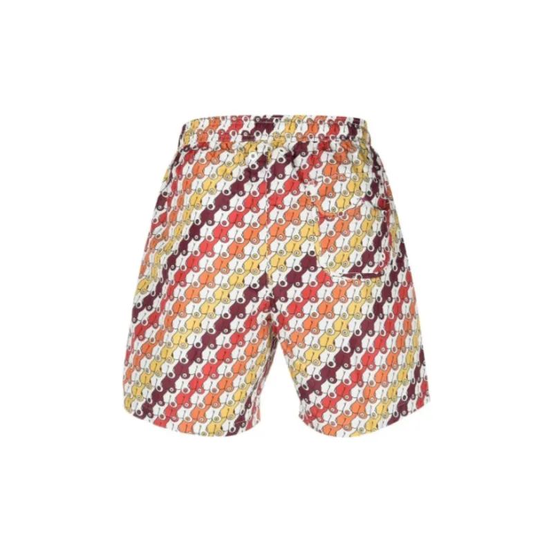 REINA OLGA All over Print Swim Shorts-1
