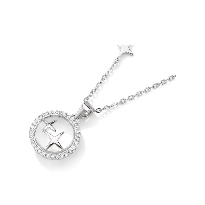 XXOFF Necklaces Women's Silvery White-2