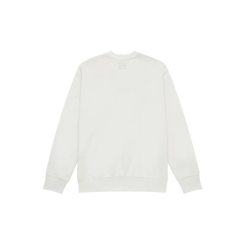 MLB Preppy Style Collection New York Yankees 24FW Pre Fall Early Autumn Crew Neck Sweatshirt Unisex Cream-1