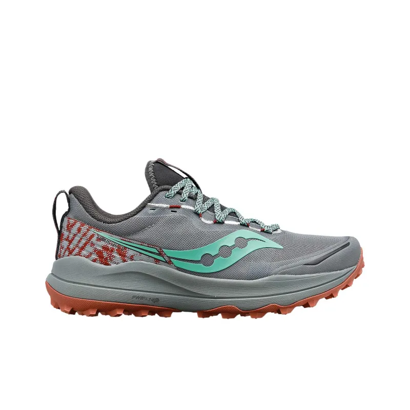 Saucony Anti Slip Wear Resistant Low Top Hiking Shoes Women's Smoke Dust Gray-1