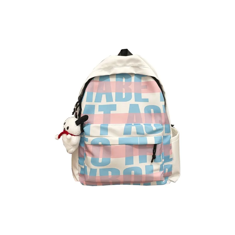Techson Nylon Backpack Regular Women's Multicolor-4