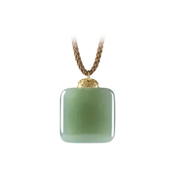 GOLDFISH ALLEY Pendants Pale Greenish White Jade Unisex