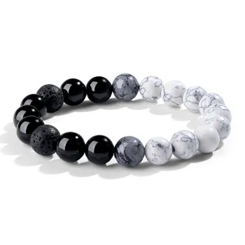 YINCHIE Obsidian Bracelets Men's