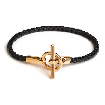 HERMES Bracelets Women's Black