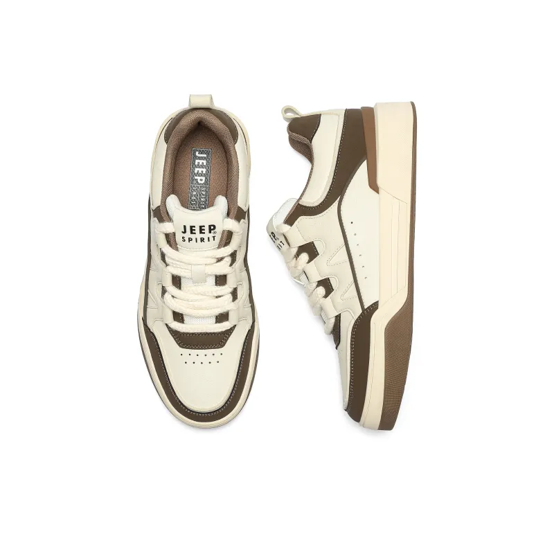 JEEP SPIRIT Coverage Anti Slip And Wear Resistant Low Top Skateboard Shoes Men's Cuban Brown-7