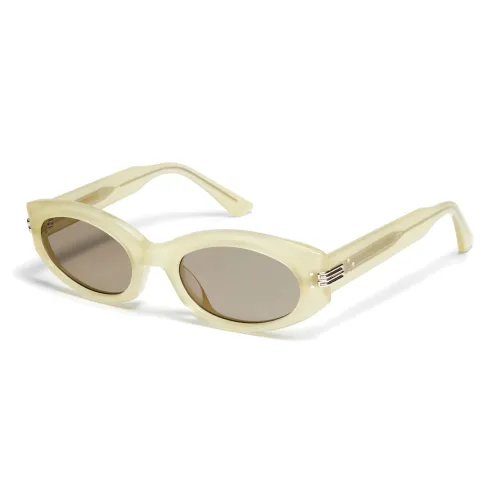 GENTLE MONSTER Sunglasses Unisex Light Yellow