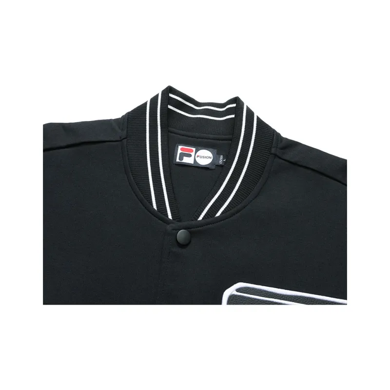 FILA FUSION BASEBALL Series Jacket Men's Pitch Black-2