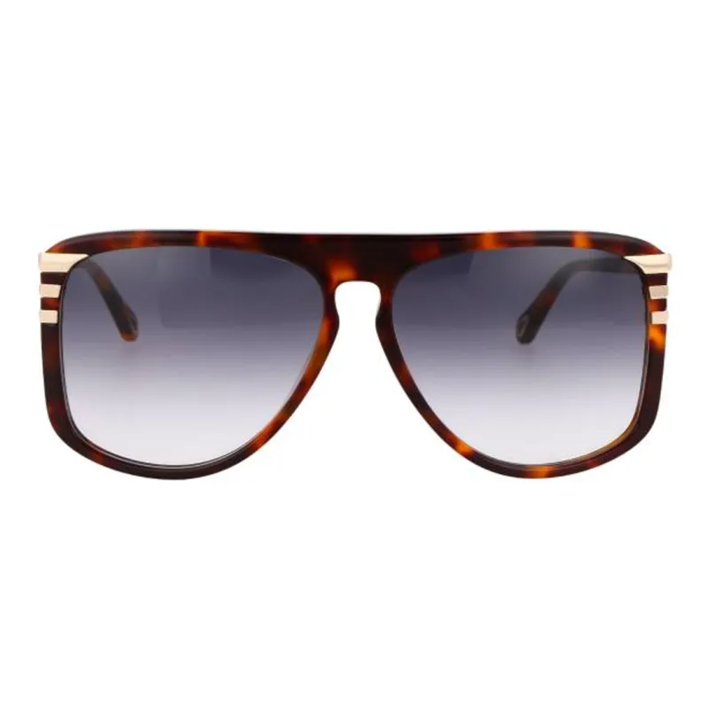 Chloé Tortoiseshell Effect Sunglasses-1