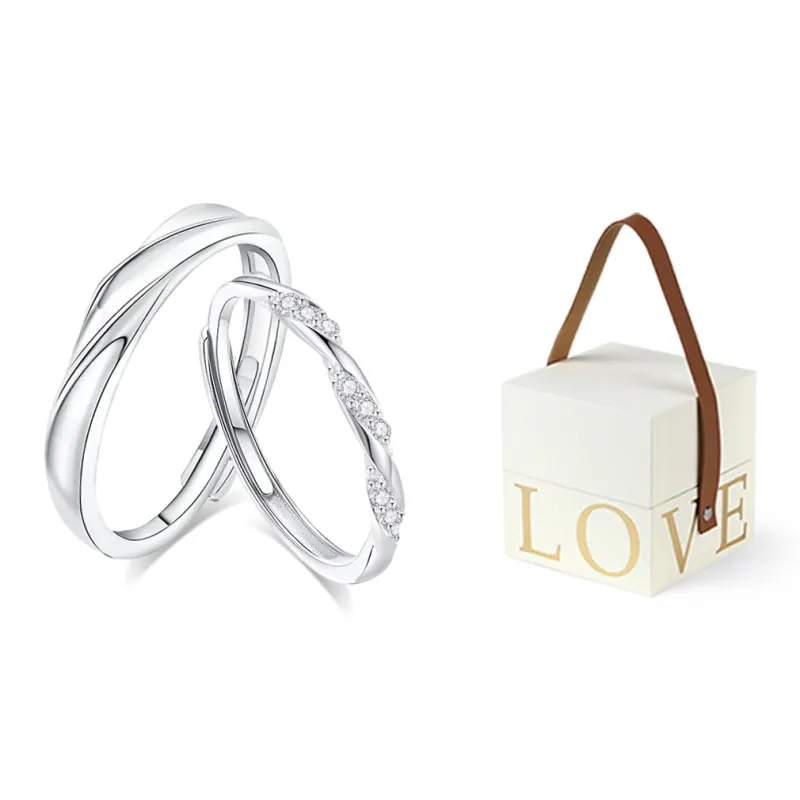 MISS TOOYA S999 Fine Silver Rings Unisex-15