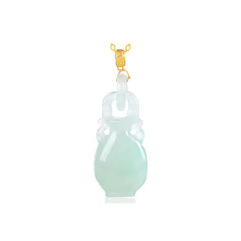 Yi Zhen Ge Ice Glutinous Jadeite Necklaces Unisex
