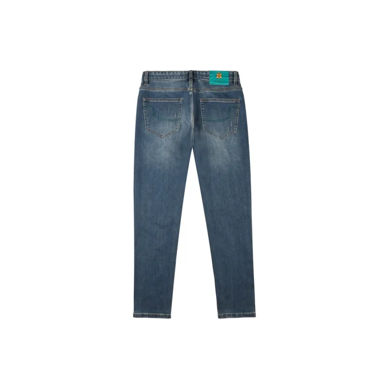 Raidy Boer Jeans Men's Dark Blue-1
