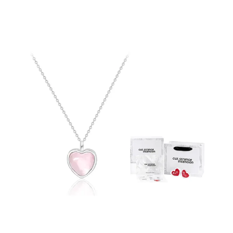 Cuz Strange Intention Colored Glaze Necklaces Women's-2