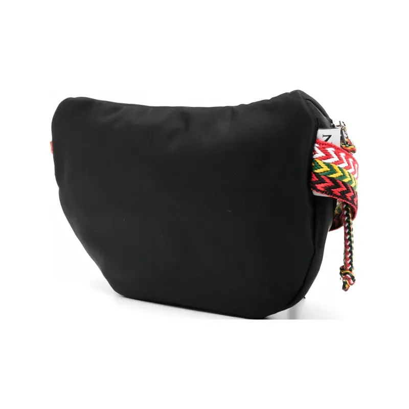 Lanvin Zigzag Embroidered Small Curb Belt Bag-2