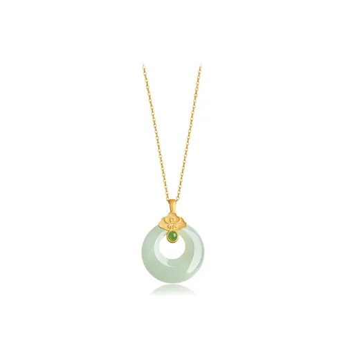 WANLIACC Jade Necklaces Women's