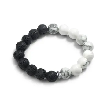 COPI Beaded Bracelet Volcanic Stone Unisex