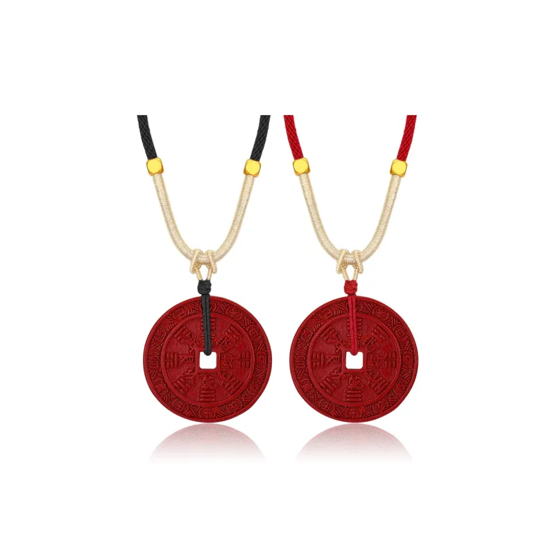 QUIET LOVE Cinnabar Necklaces Unisex-5