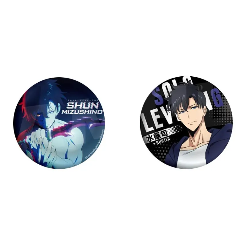 Aniple I Upgrade Alone Mizunoe Tsuyoshi Reflective Set Badges-0