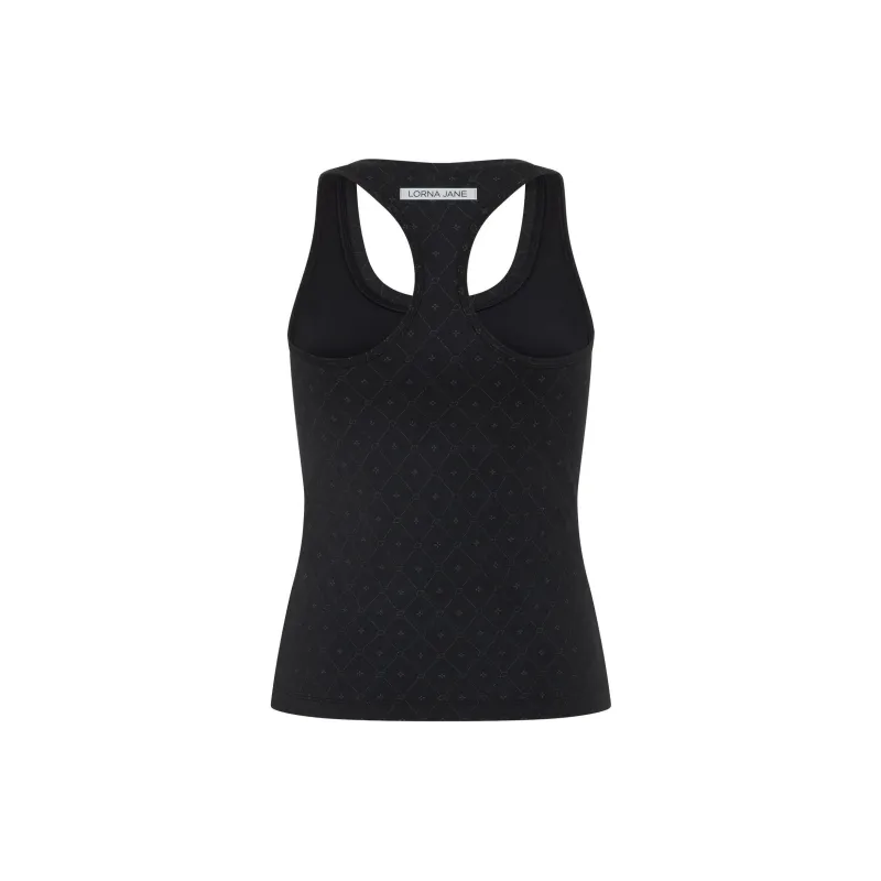 LORNA JANE High Definition Reflective Active Sport Vests Women's Black-1