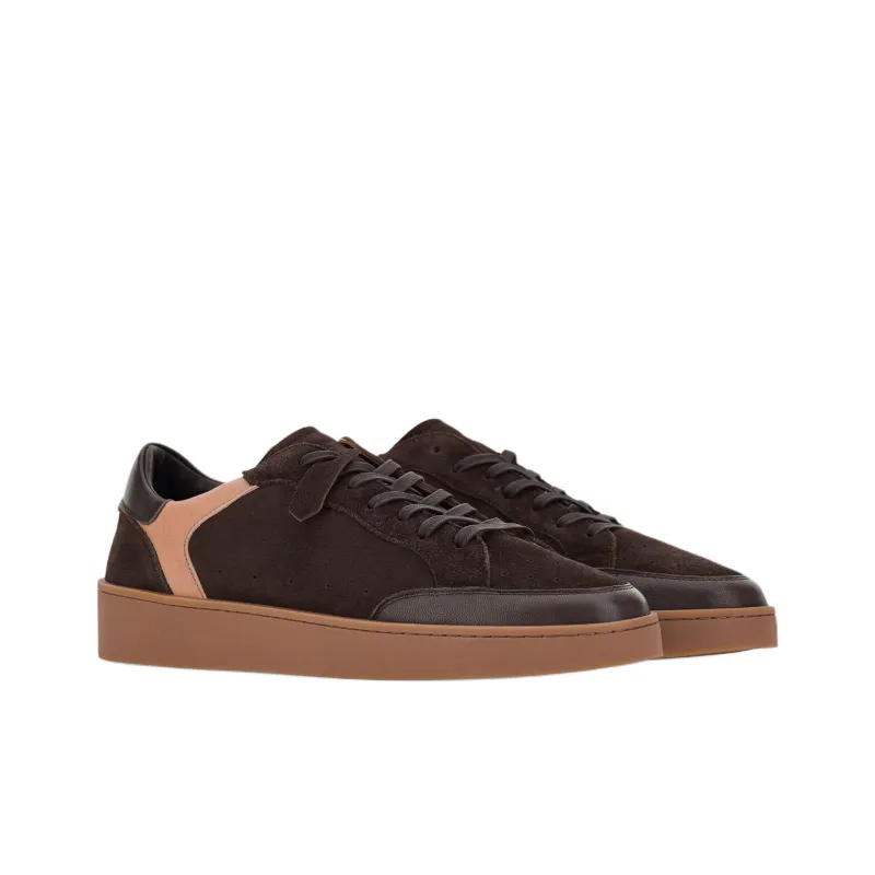 CANALI Low-Top Skateboard Shoes Men's Brown-2