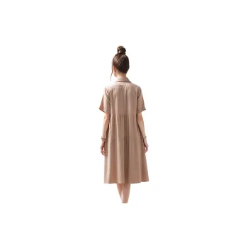 Mapping Short Sleeved Dresses Women's Image Color