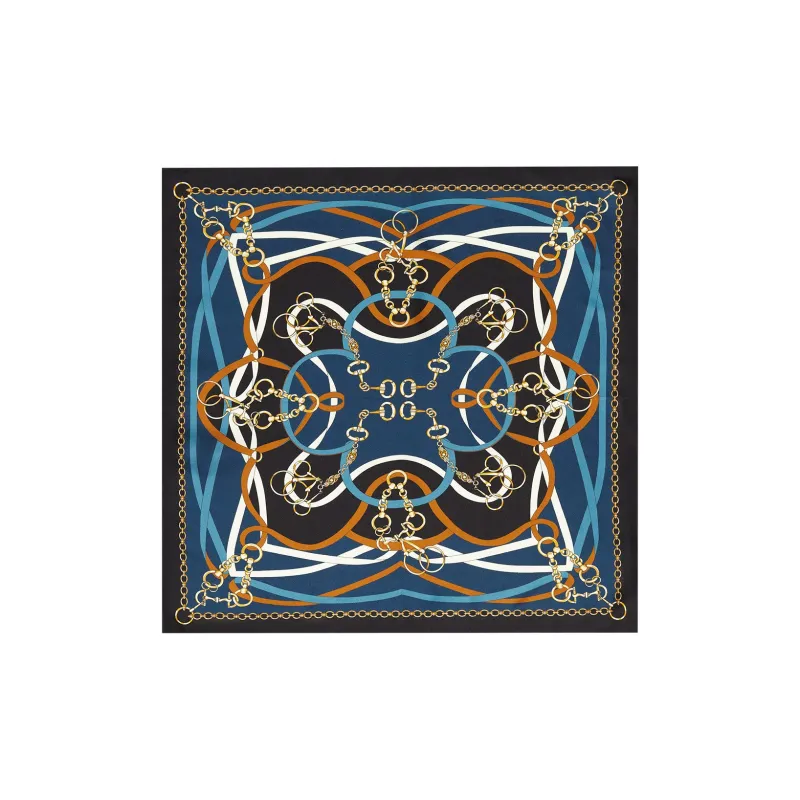 WENSLI Silk Scarves Unisex-5