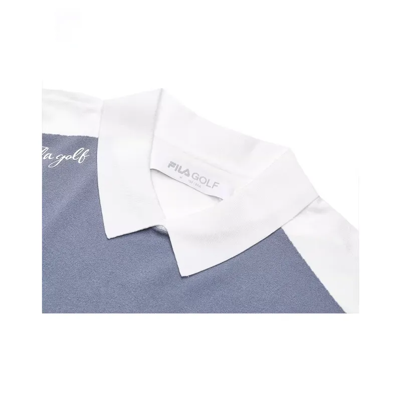 FILA Knitwear Women's Blue With White Lettering-2